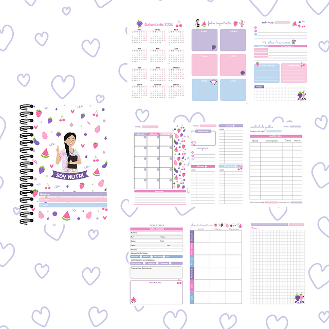 PLANNER NUTRICIONISTA