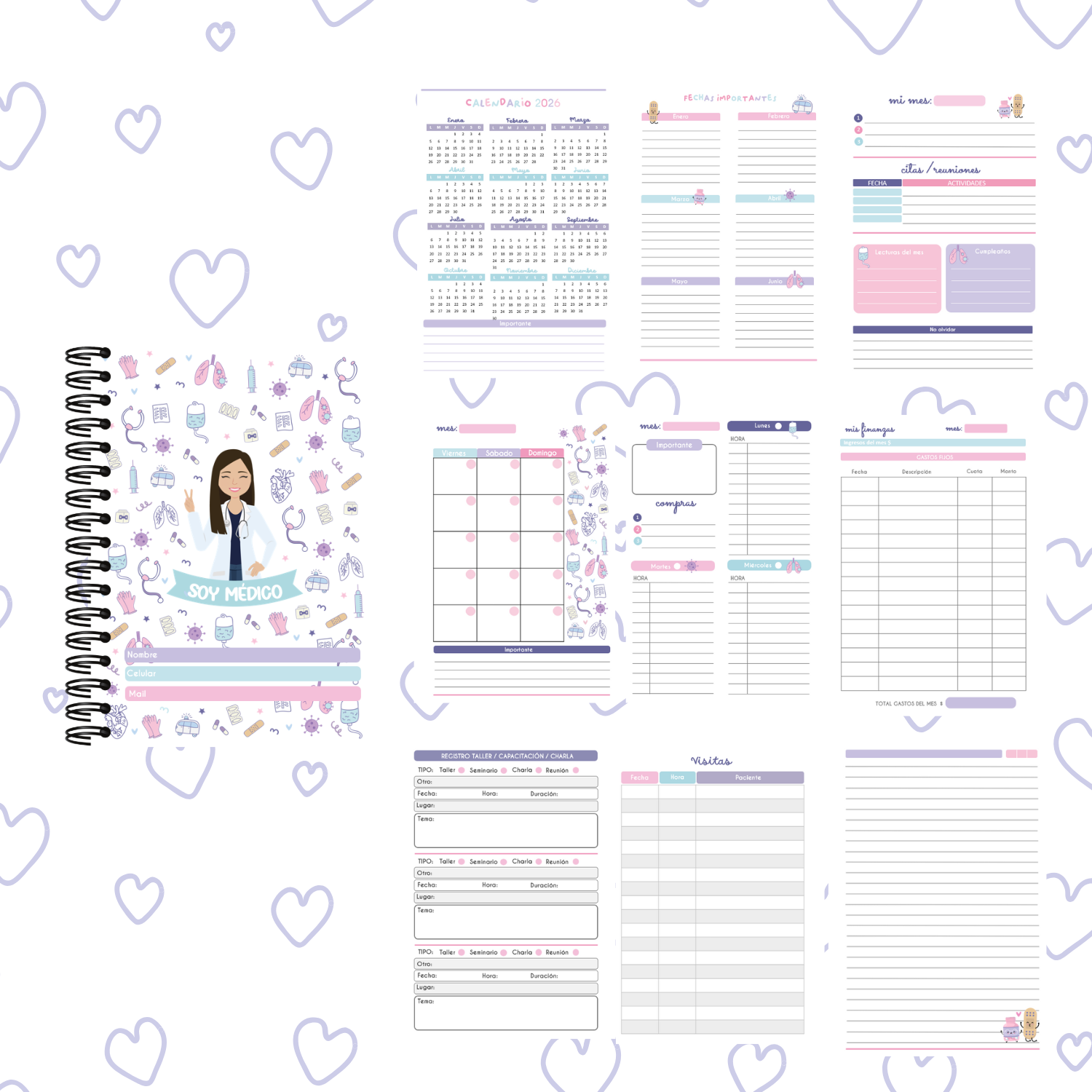 PLANNER DOCTORA