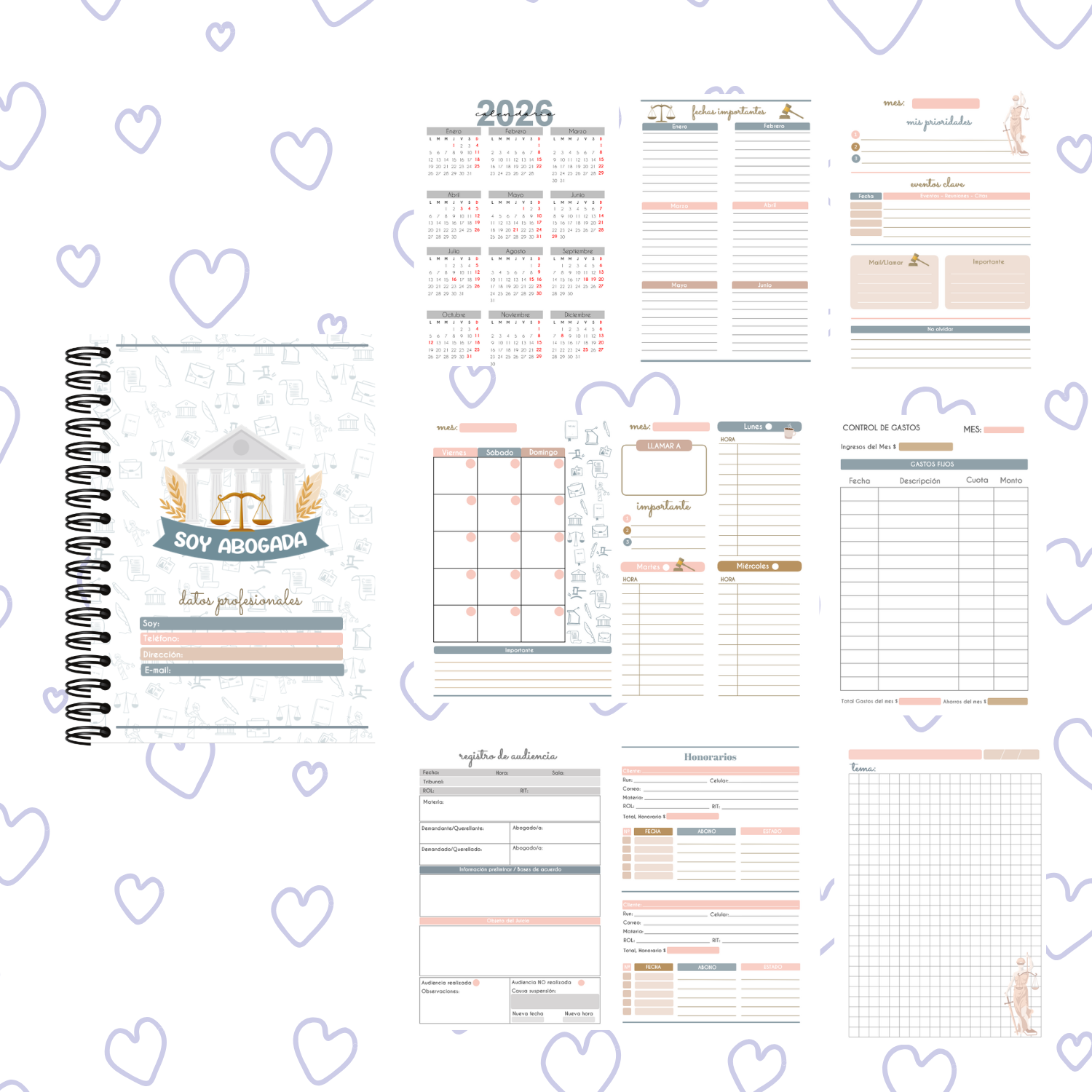 PLANNER ABOGADA