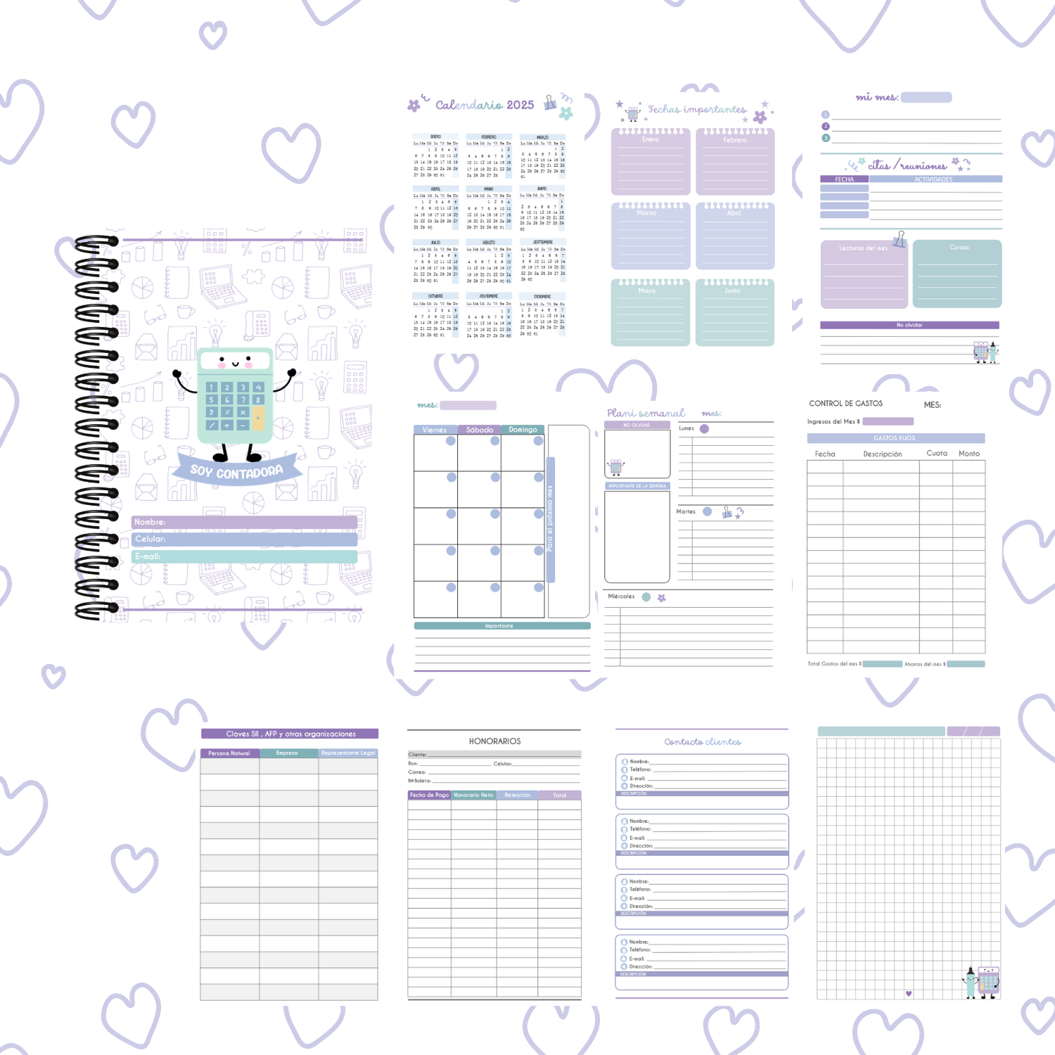 PLANNER CONTADORA