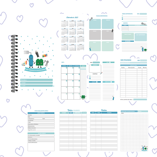 PLANNER TERAPEUTA OCUPACIONAL