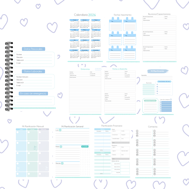 PLANNER TRABAJADOR SOCIAL