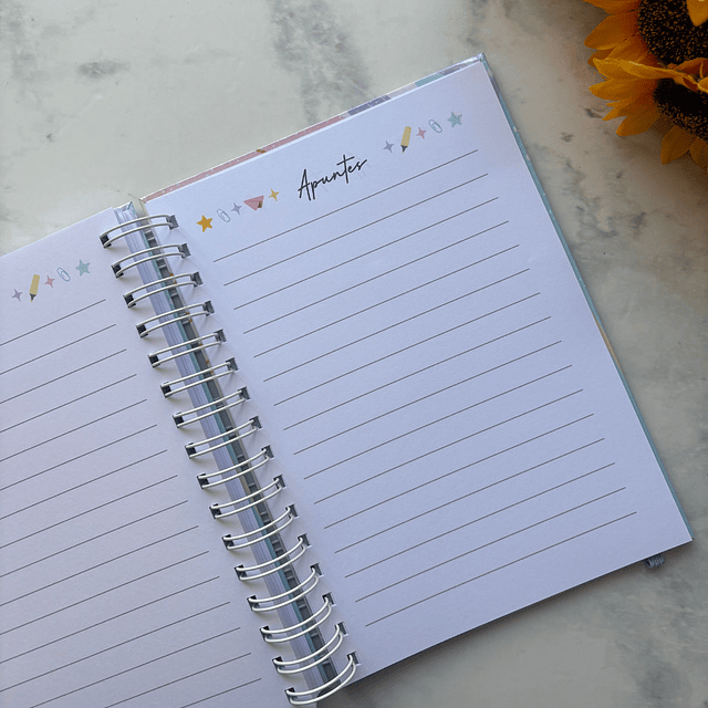 PLANNER UNIVERSITARIO PASTEL