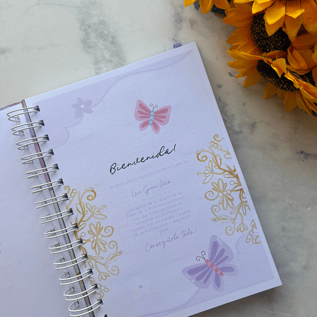 PLANNER ANUAL MARIPOSA