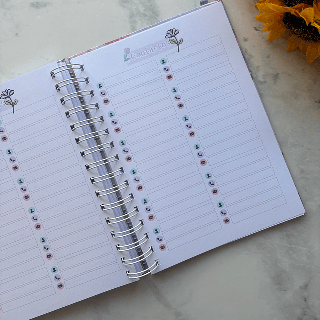 PLANNER ANUAL MARIPOSA