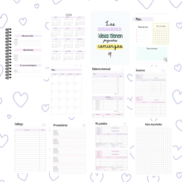 PLANNER EMPRENDEDORA