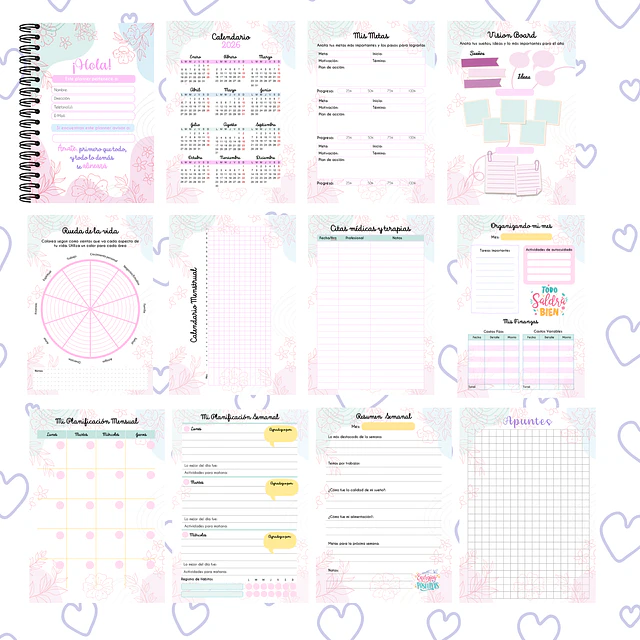 PLANNER BIENESTAR