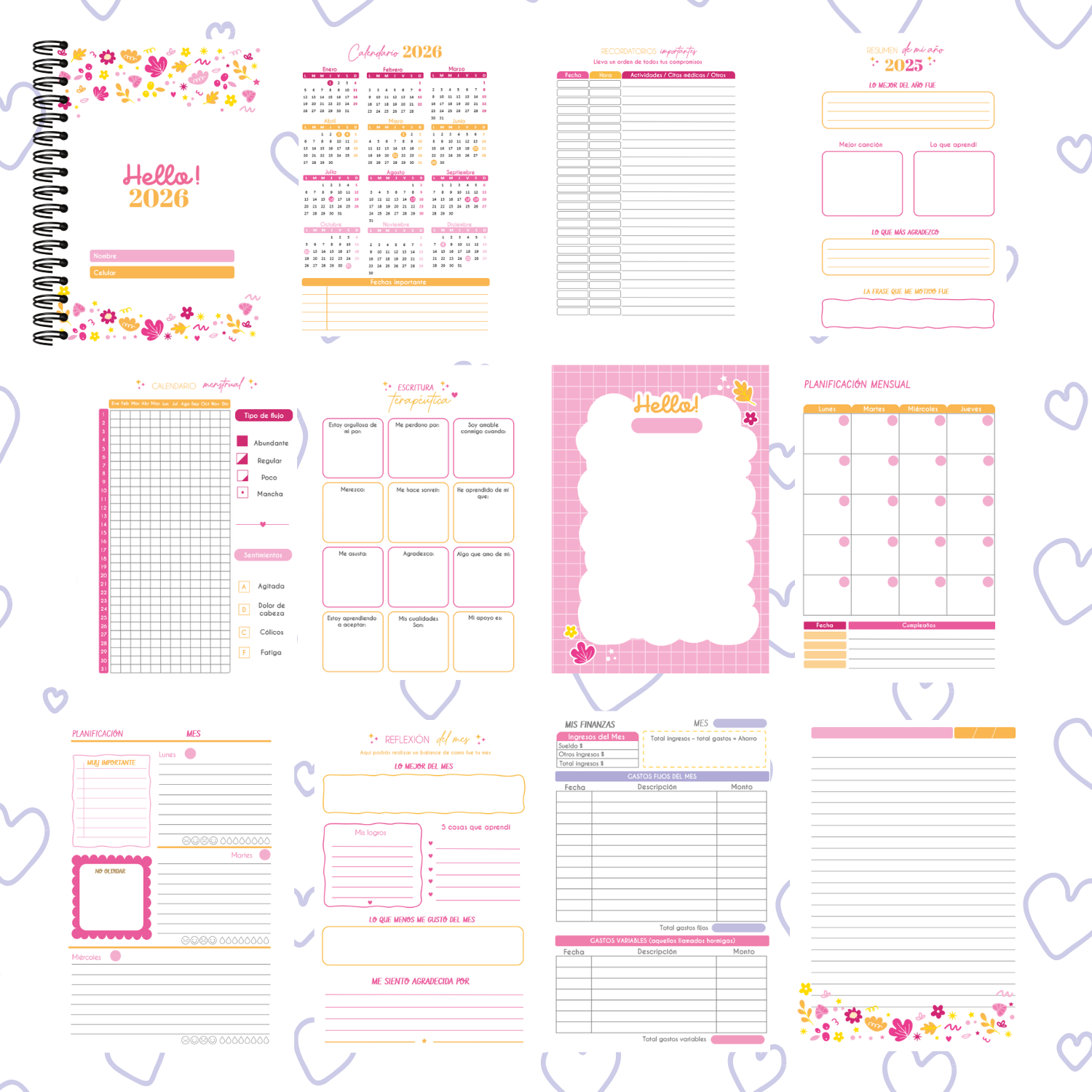 PLANNER ´´CONEXIÓN CONTIGO´´