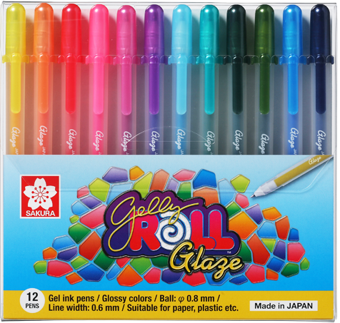 Set Gelly Roll Glaze 12 Colores