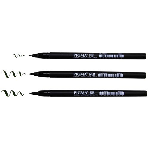 Marcador Pigma Professional Brush