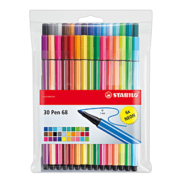 Set pen 68 30 colores