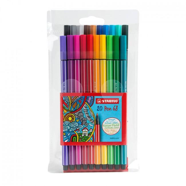 Set Pen 68 - 20 Colores