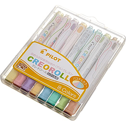 Creo Roll Set 8 Colores Pasteles