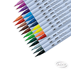 Brush Pen Caja c/Broche 24 Colores