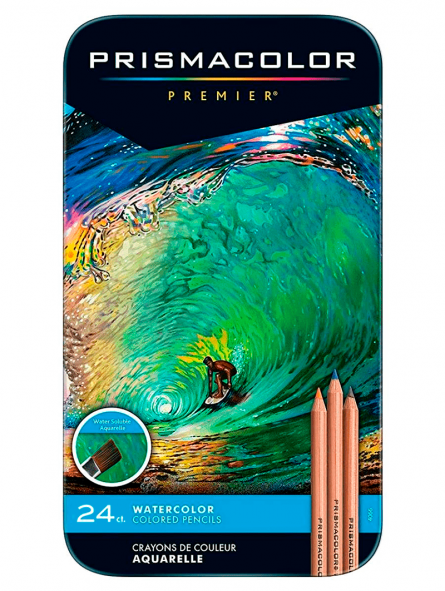 Prismacolor Premier Lapices Acuarelables Set 24 Colores