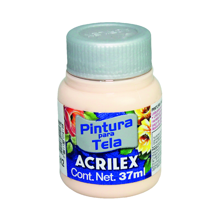 Pintura textil 37 ml Colores Pastel