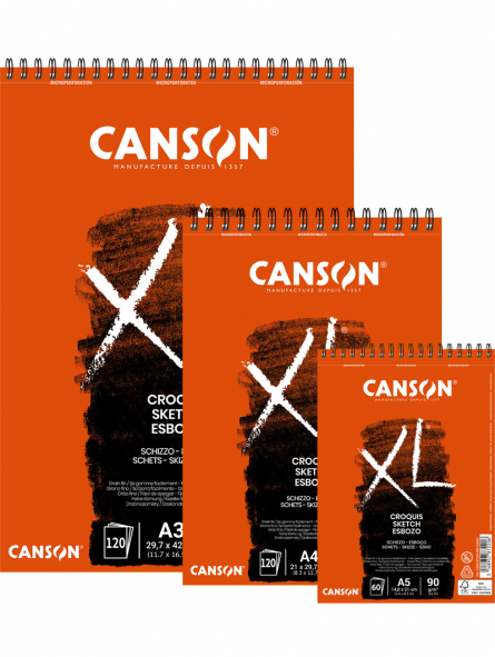 Croquera Xl Croquis Tamaño A3 90 Gr 120 Hojas