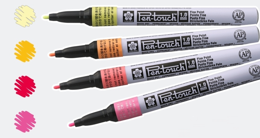 Pen Touch Fluorescente Punta Fina 