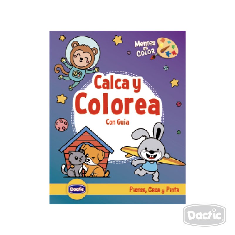 Libro para Calcar y Colorear