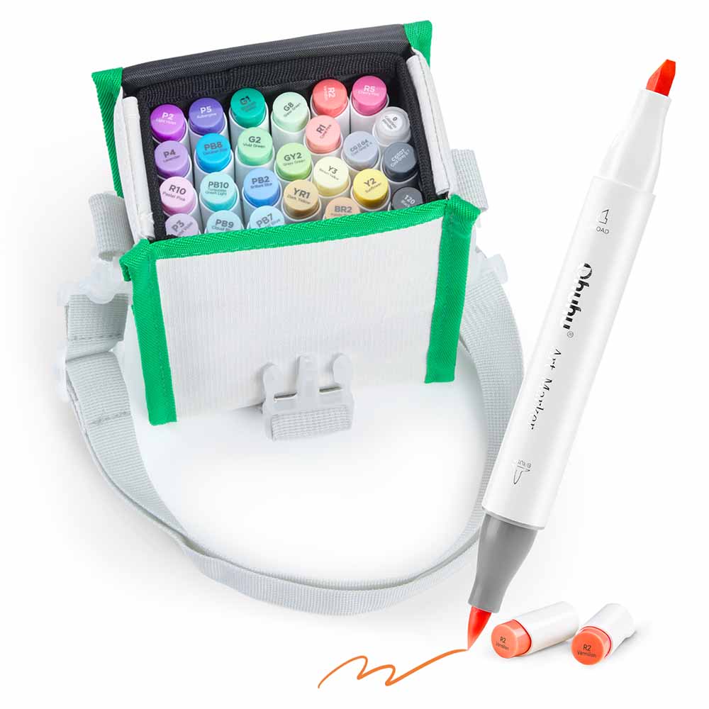 Marcadores OHUHU Honolulu – Set 24 Colores