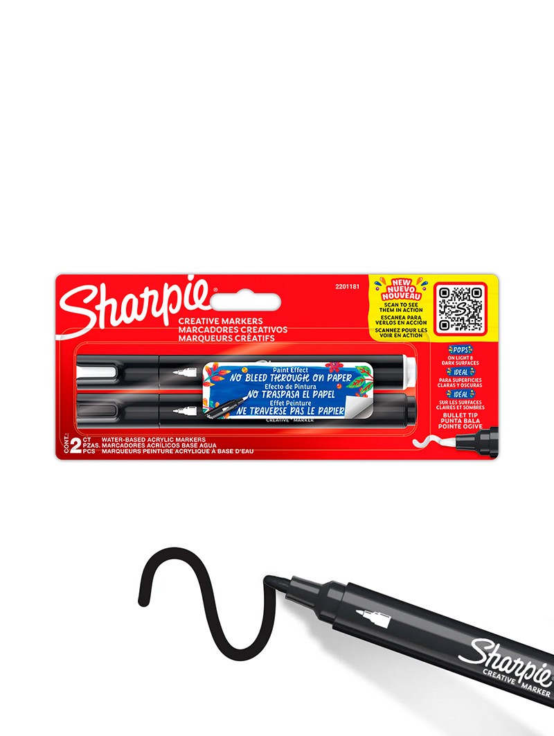 Marcadores Acrílicos Sharpie – Set 2 Unidades