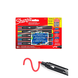 Marcadores Acrílicos Sharpie – Set 5 Colores