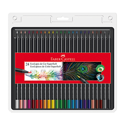 Ecolápices Super Soft Faber-Castell – Set 24 Colores