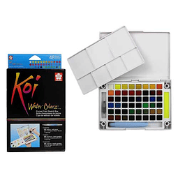 Acuarela Koi Sakura – Set 48 Colores