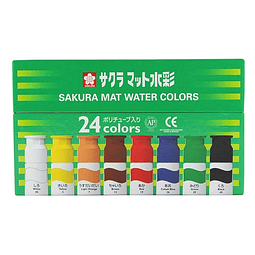 Acuarelas Semi-Transparentes Sakura – Tubos 12 ml