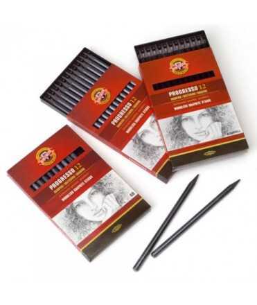 Progresso 12 – Barras de Grafito sin Madera 4B Koh‑i‑Noor