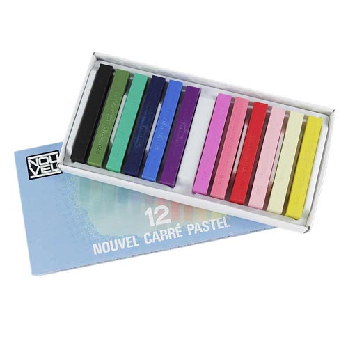 Pasteles Secos Nouvel Carré – Set 12 Colores Tipo B