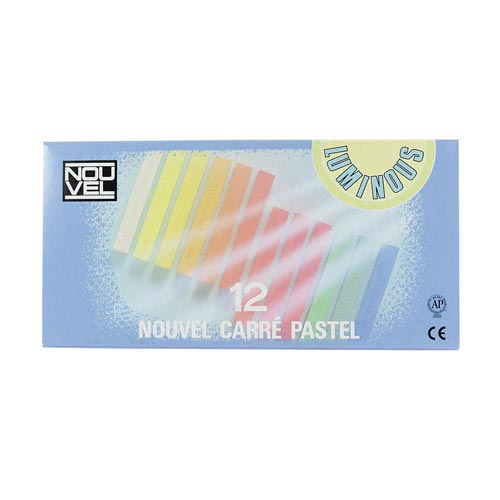 Pasteles Secos Nouvel Carré Luminous – Set 12 Colores