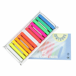 Pasteles Secos Nouvel Carré Luminous – Set 12 Colores