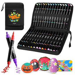 Acrílicos Kakaako – Set 30 Colores – Doble punta