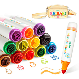 Kainani – Set 12 Colores Stamper – Doble Punta