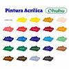 Pinturas Acrílicas – Set 24 Colores 12 ml + 6 Pinceles