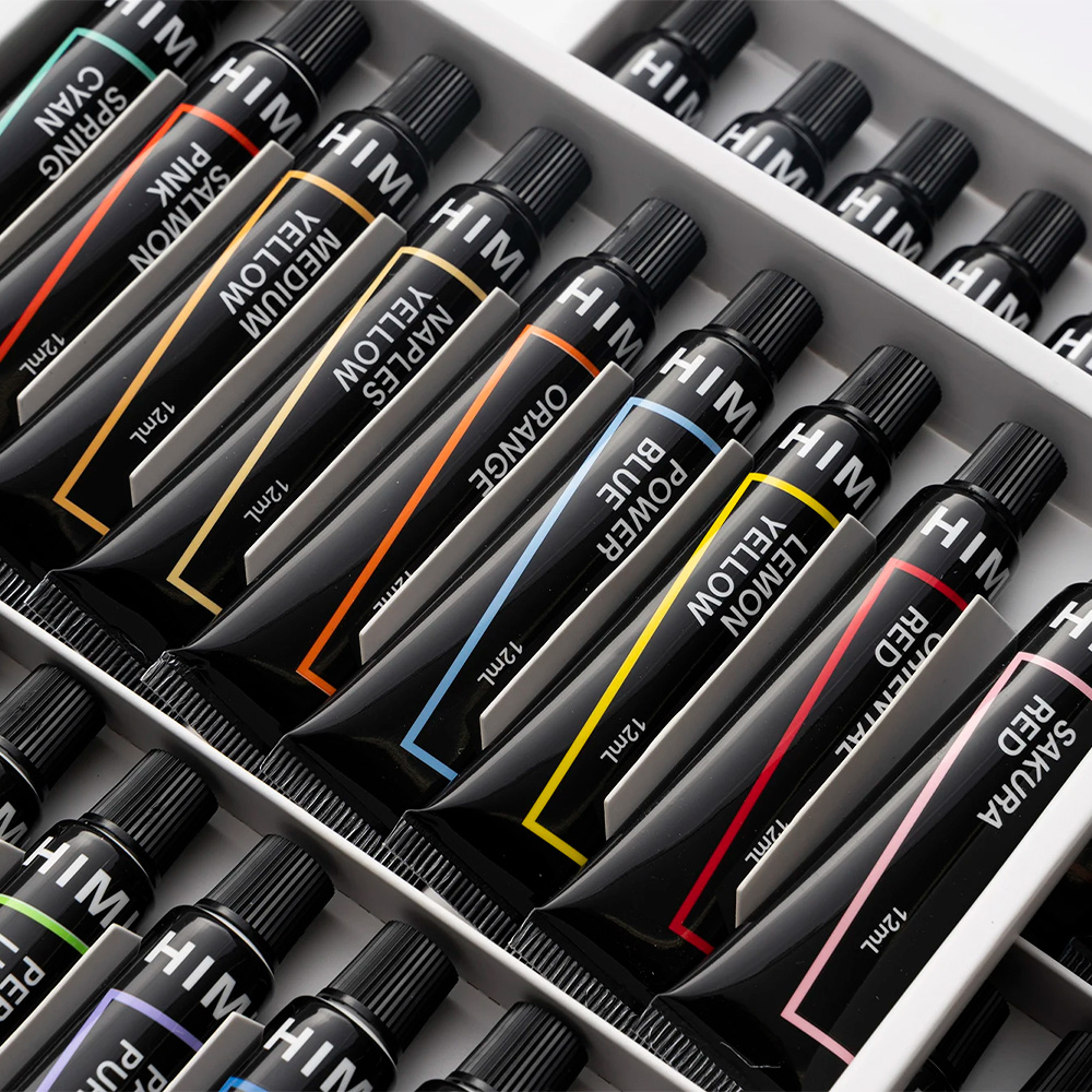 Pinturas Acrílicas – Set 12 Colores de 12 ml