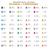 Kaala – Set 60 Colores + Blender