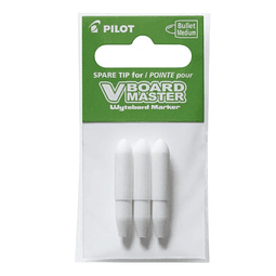 Puntas V Board Master Pilot – Punta Redonda (Pack 3)