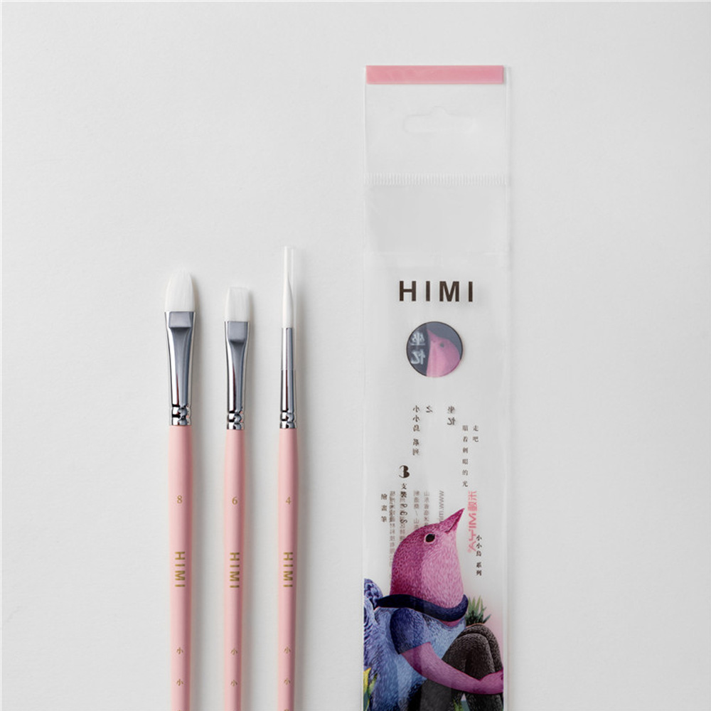 Pinceles Little Bird – Set 3 Unidades – Express Rosa