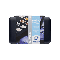 Acuarela Metálicos & Interferencia  – Set 12 Colores