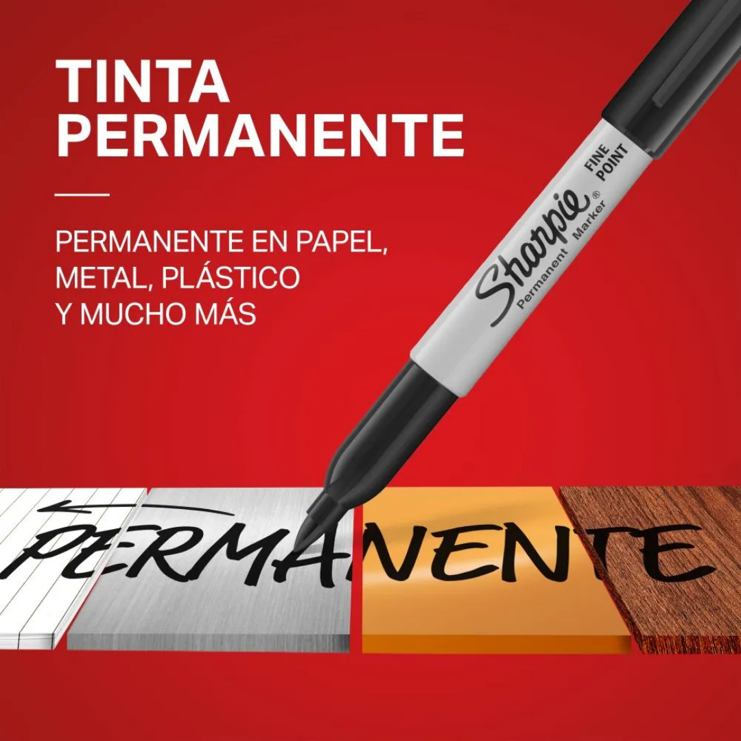 Marcadores Permanentes – Set 24 Colores – Punta Fina