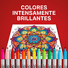 Marcadores Permanentes – Set 24 Colores – Punta Fina