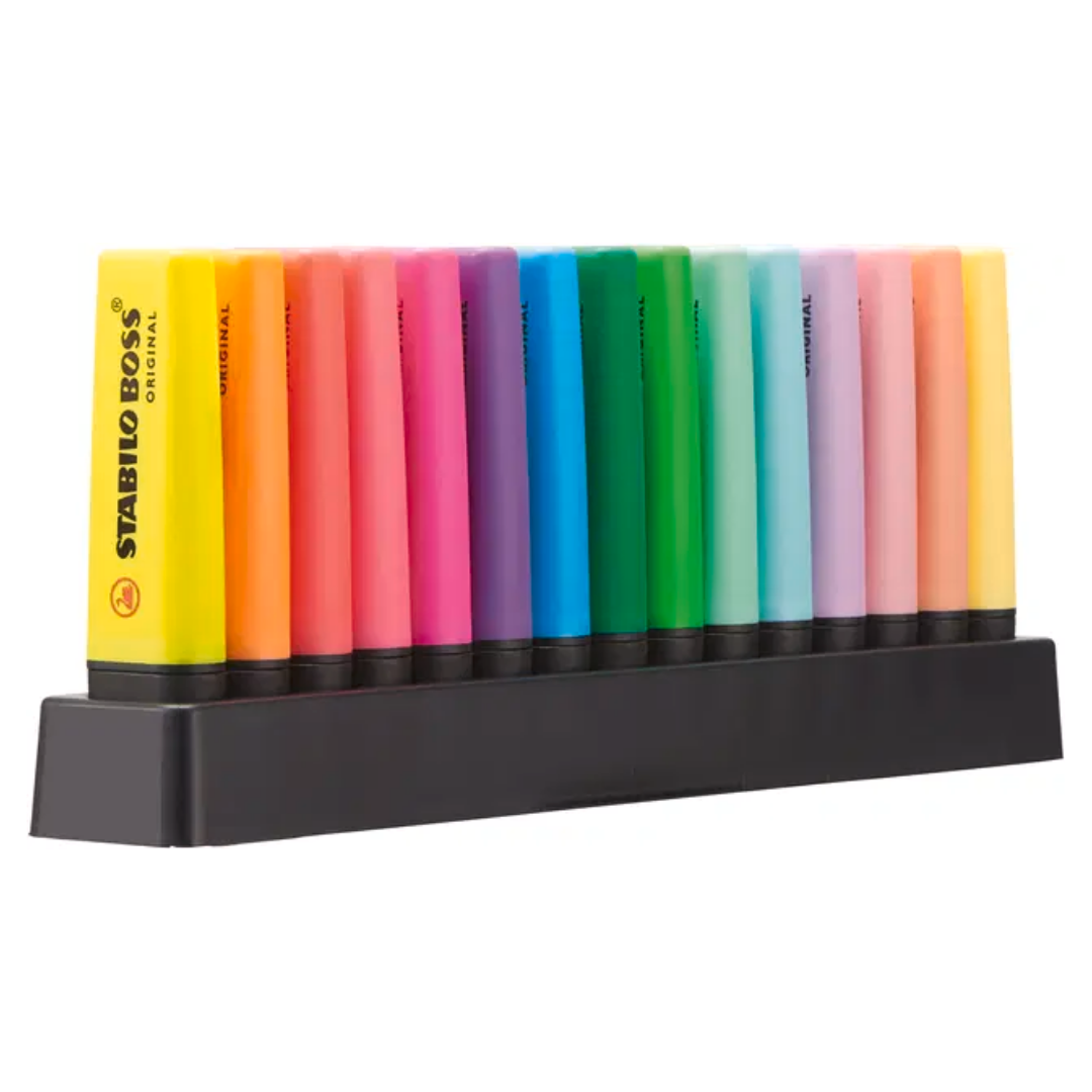 STABILO BOSS Original – Set 15 Colores