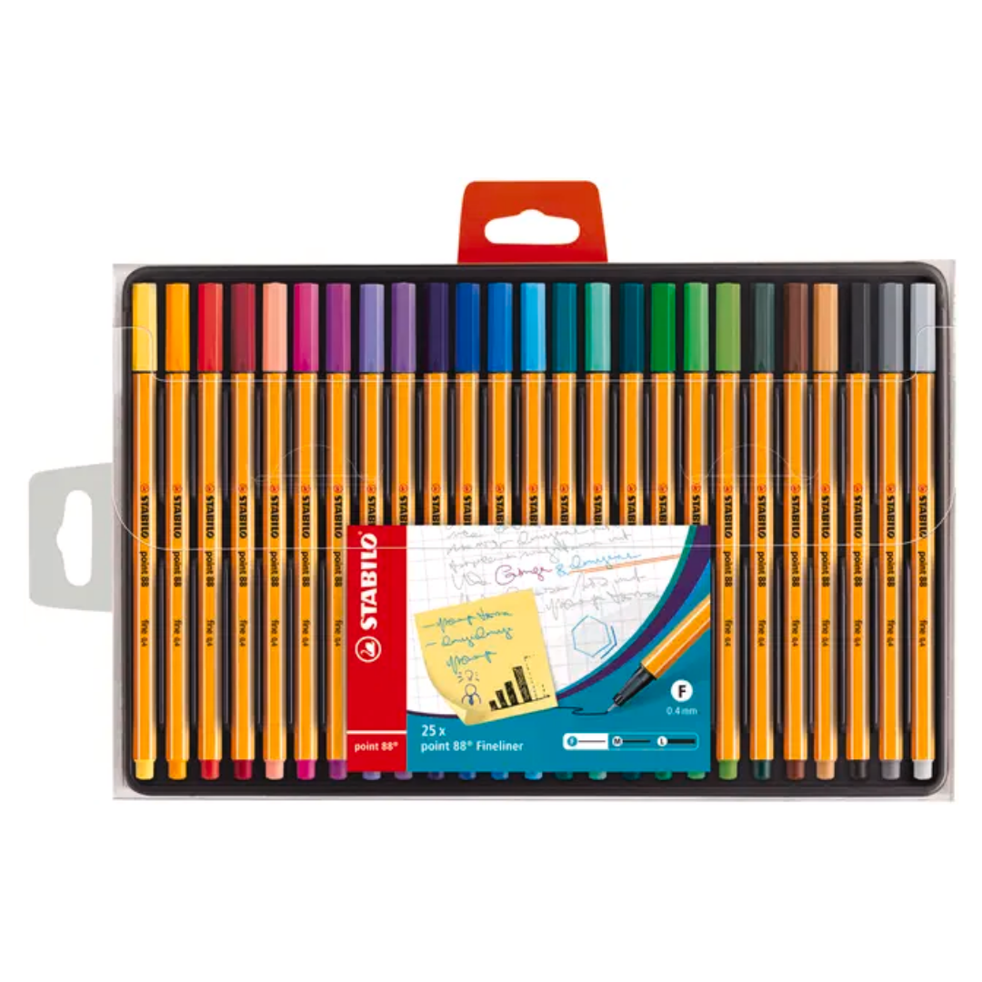 Point 88 – Set 25 Colores – Punta Fina