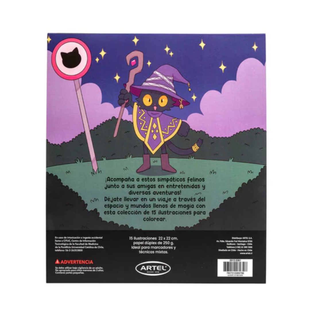 Block para Colorear – Gatoverso