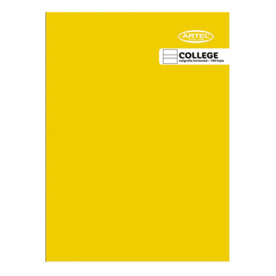 Cuaderno College – 100 Hojas – Caligrafía Horizontal 