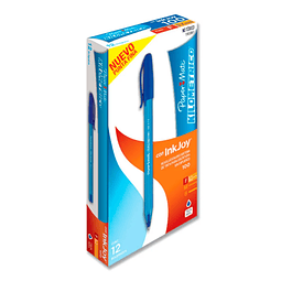 Kilométrico InkJoy 100ST – Azul – Punta Fina (0,7 mm) – Caja 12 unidades