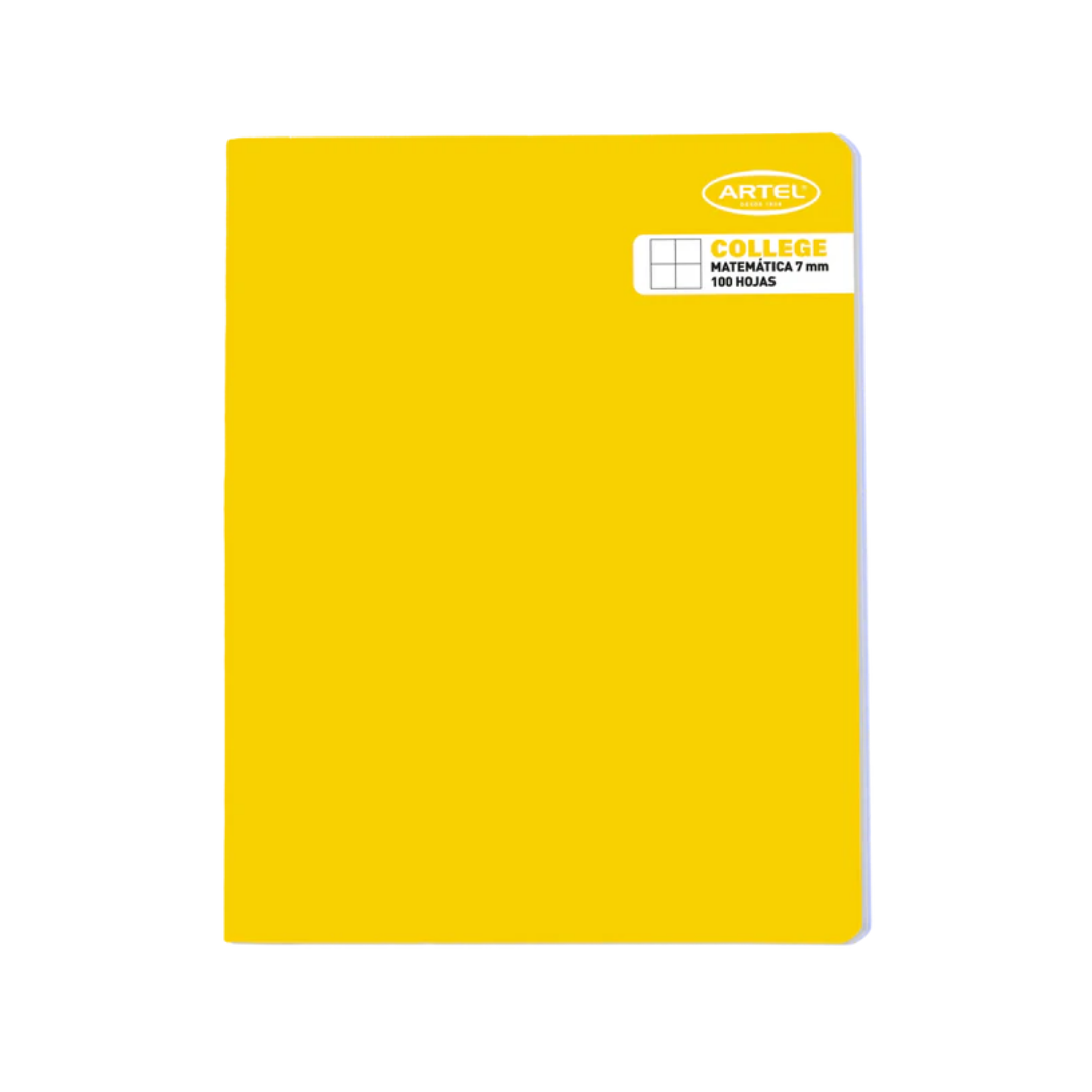 Cuaderno College – 100 Hojas – Matemática (7 mm)