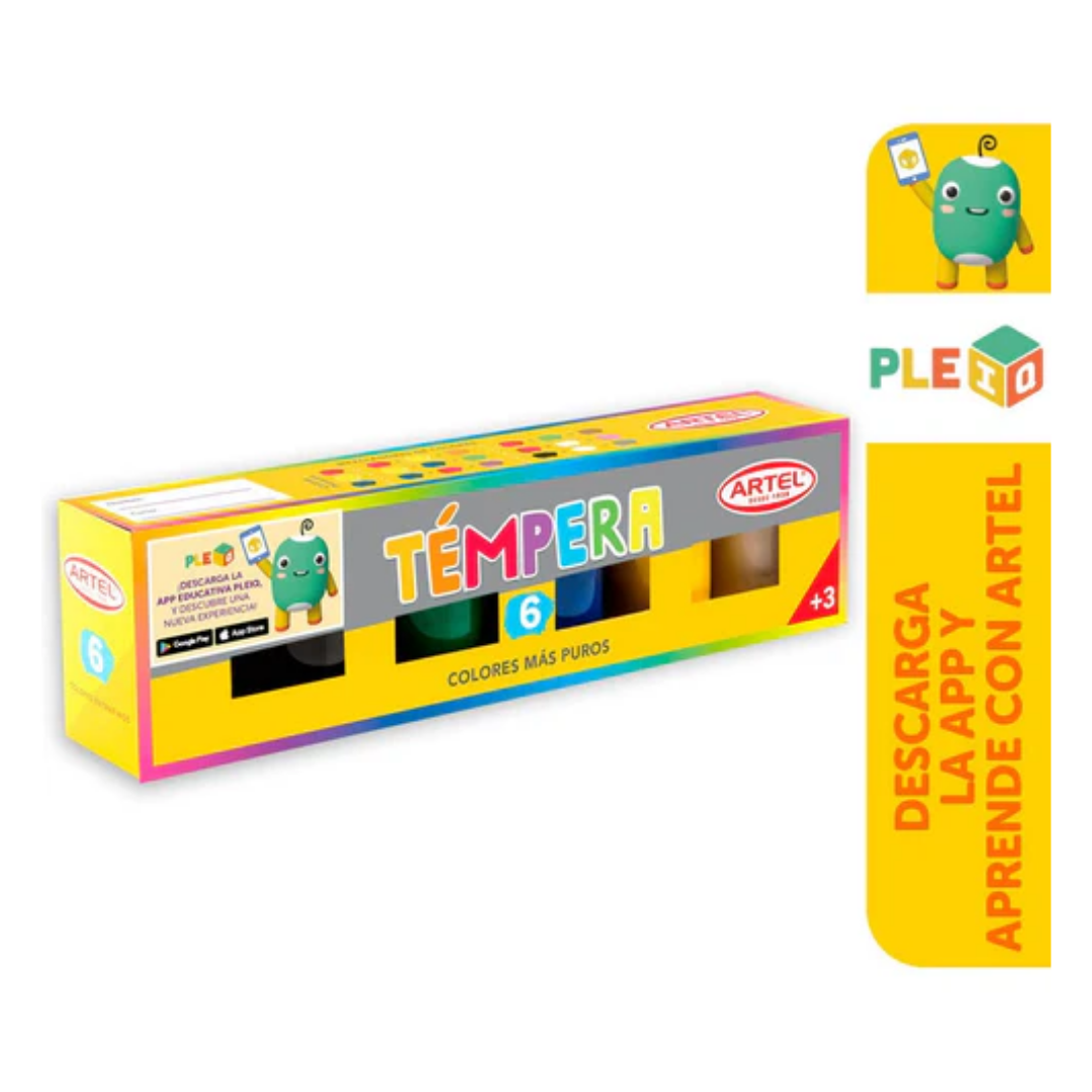 Témperas – Set 6 Colores